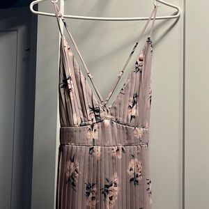 Charlotte russe long floral dress